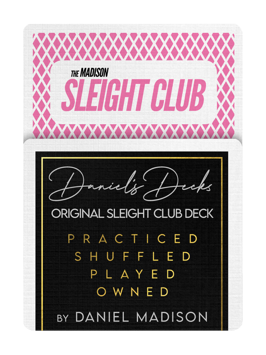 DANIEL'S ( first ) SLEIGHT CLUB Deck playing cards