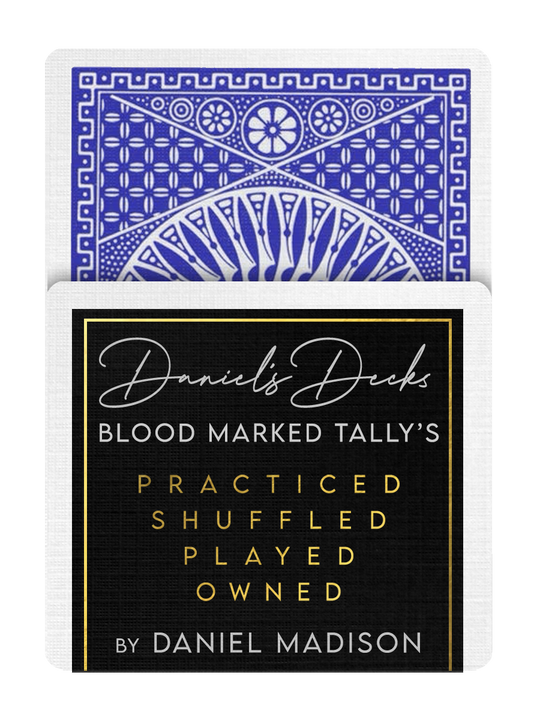 DANIEL'S CIRCLE BACK MARKED TALLY HO Playing Cards playing cards