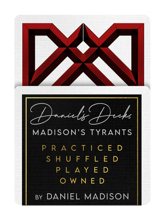 DANIEL'S TYRANTS - MADISON ONE playing cards