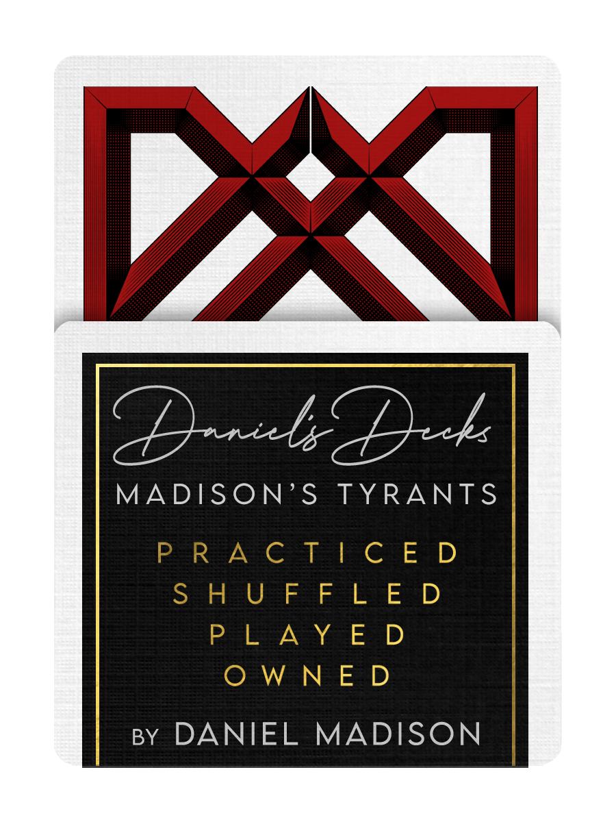 DANIEL'S TYRANTS Playing Cards playing cards