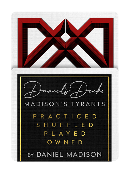 DANIEL'S TYRANTS Playing Cards playing cards