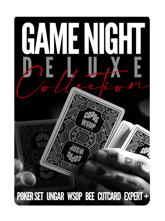 The GAME NIGHT DELUXE Collection playing cards
