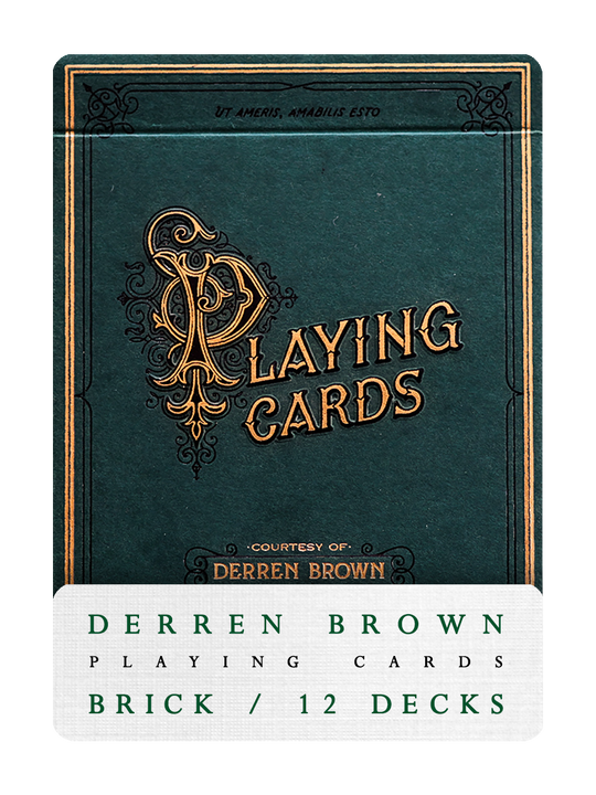 DERREN BROWN Playing Cards - BRICK DEAL (12 Decks) playing cards