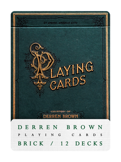DERREN BROWN Playing Cards - BRICK DEAL (12 Decks)