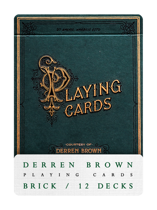 DERREN BROWN Playing Cards - BRICK DEAL (12 Decks)