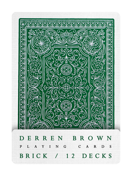 DERREN BROWN Playing Cards - BRICK DEAL (12 Decks) playing cards — view 2