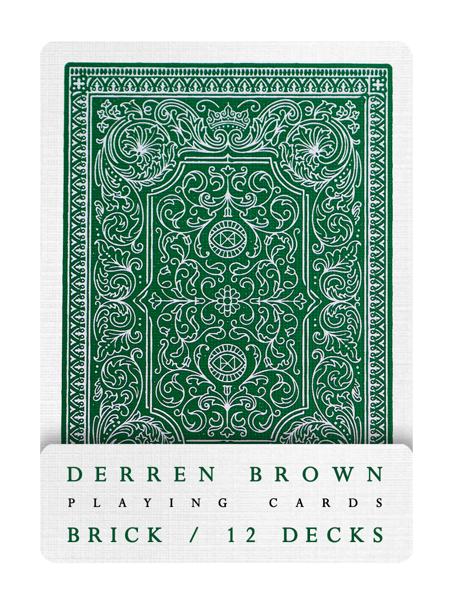 DERREN BROWN Playing Cards - BRICK DEAL (12 Decks)
