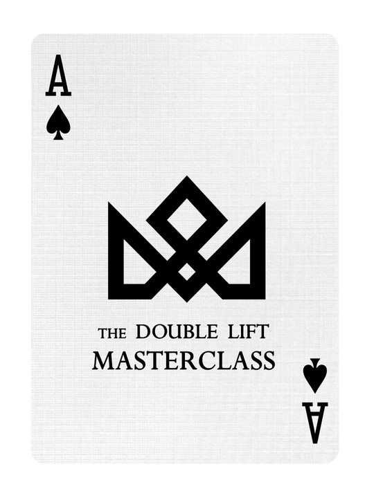 The DOUBLE LIFT Masterclass playing cards — view 3