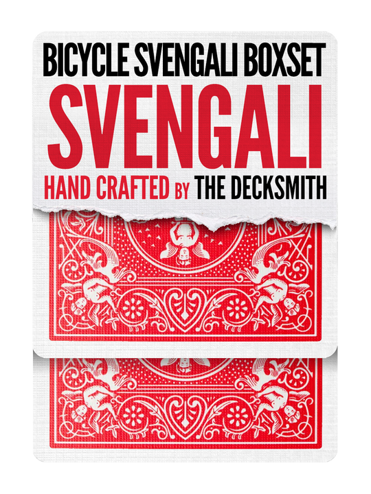 EXPERT SVENGALI - Bicycle Rider Back Playing Cards