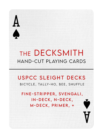 USPCC SLEIGHT DECKS by The DECKSMITH