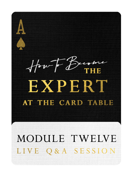 EXPERT: MODULE TWELVE