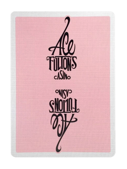 ACE FULTONS Playing Cards PINK playing cards