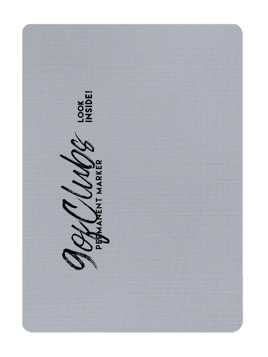 MAGIC SHARPIE Gaff Card Workshop for the Purple Bangers Playing Cards playing cards