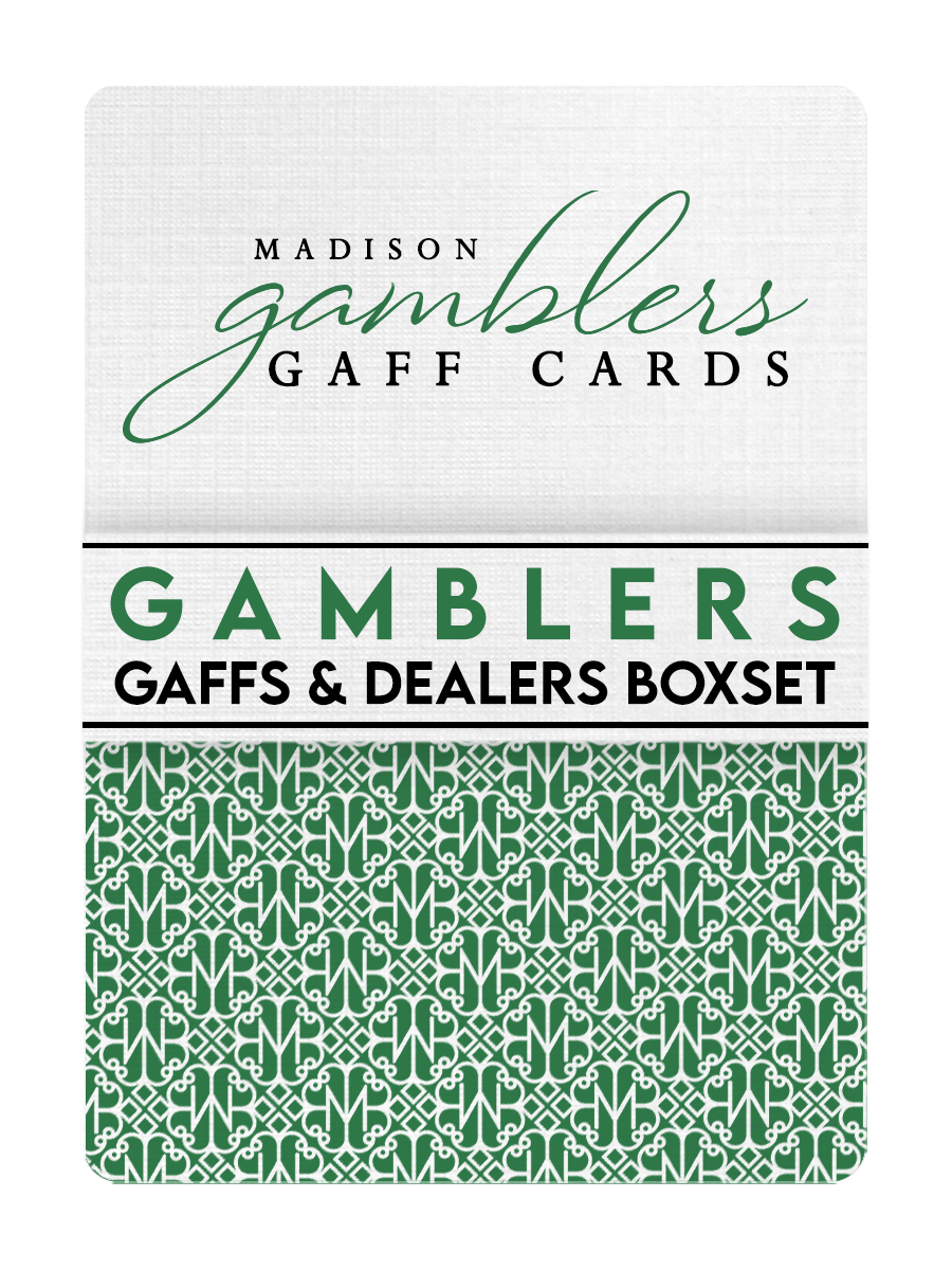 MADISON DEALERS & GAMBLERS Playing Cards BOXSET