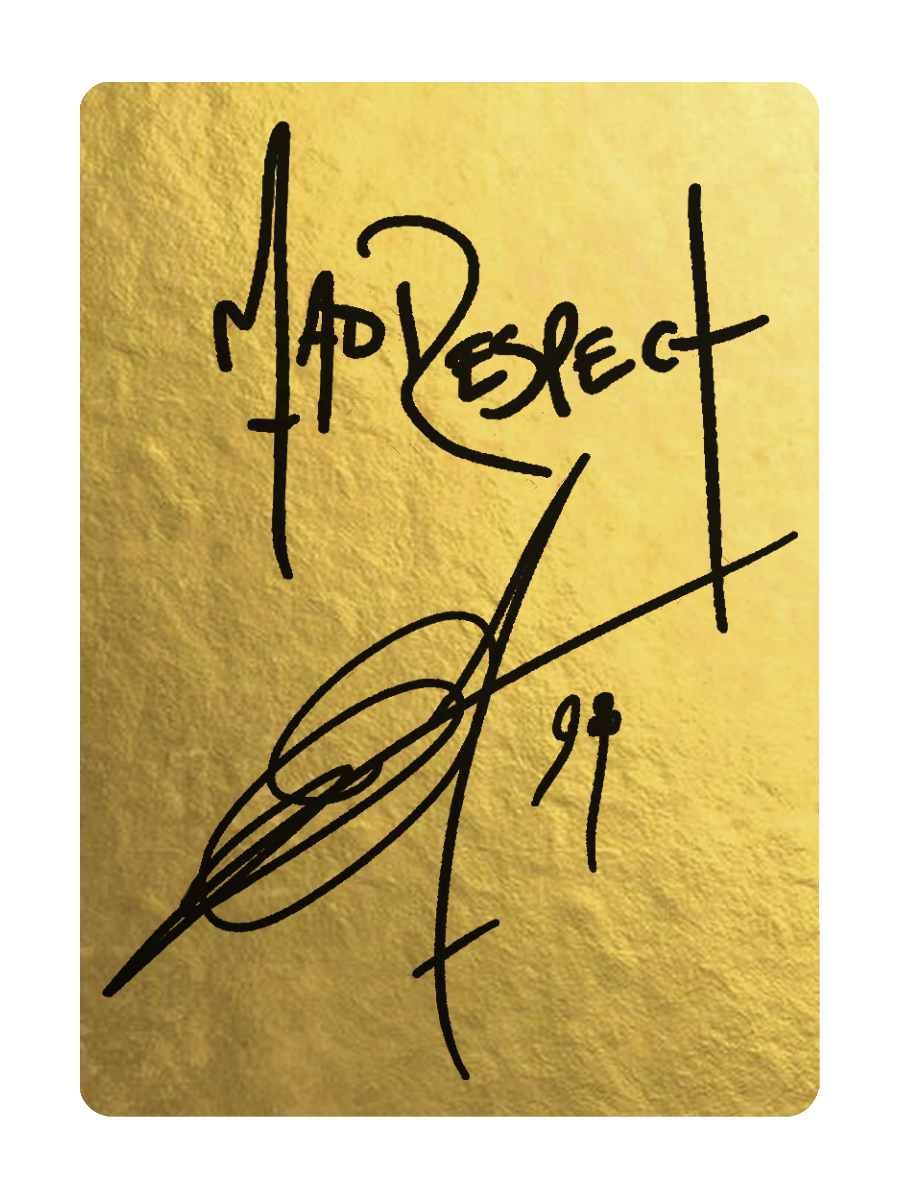 GOLDEN 9 of CLUBS - Personalised