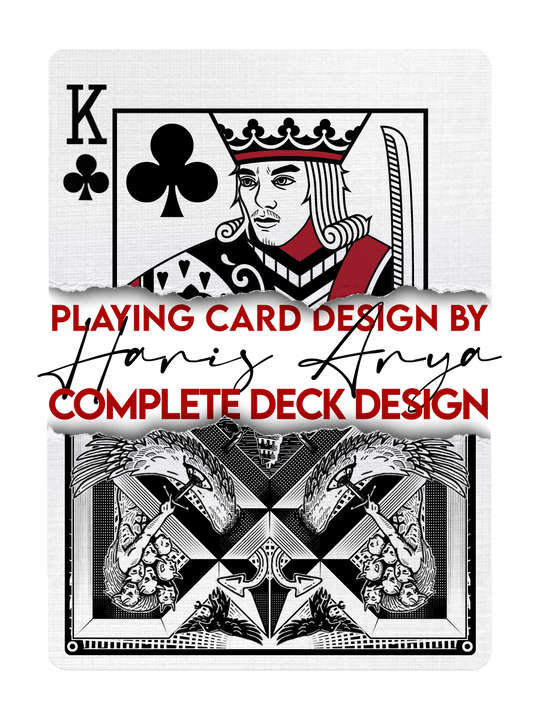 FULL DECK DESIGN SERVICE playing cards