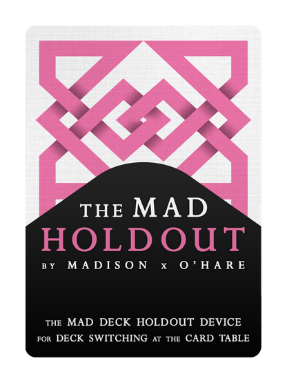 The MAD HOLDOUT / The CARD TABLE ADVOCATE by MADISON x O'HARE