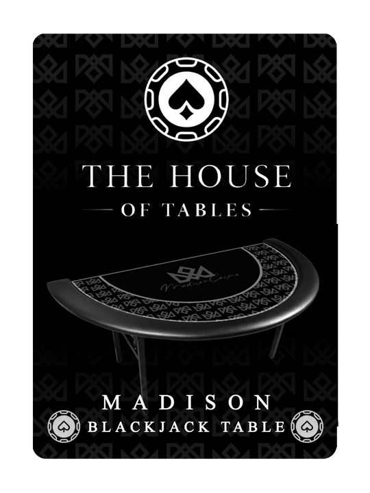MADISON BLACKJACK TABLE (Full Table) playing cards