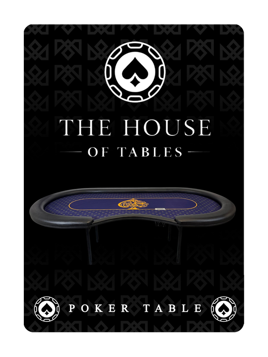 HOUSE of TABLES POKER TABLE TOPPER (No Legs) playing cards