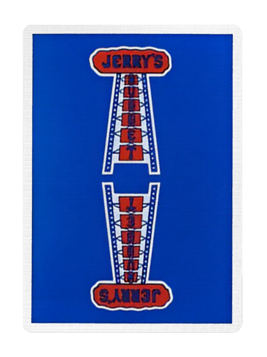 JERRY'S NUGGETS Playing Cards - Modern Feel First Edition (Blue) playing cards