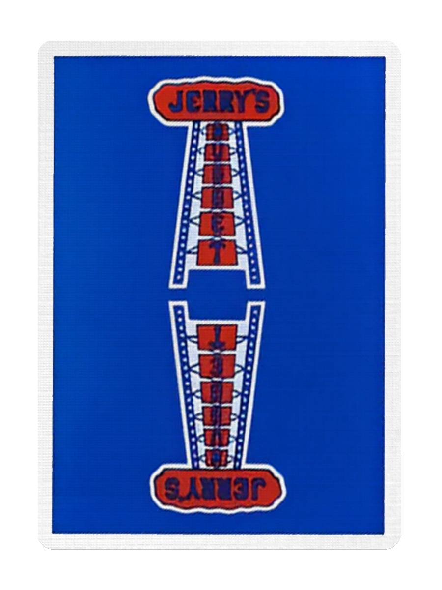 JERRY'S NUGGETS Playing Cards - Modern Feel First Edition (Blue)