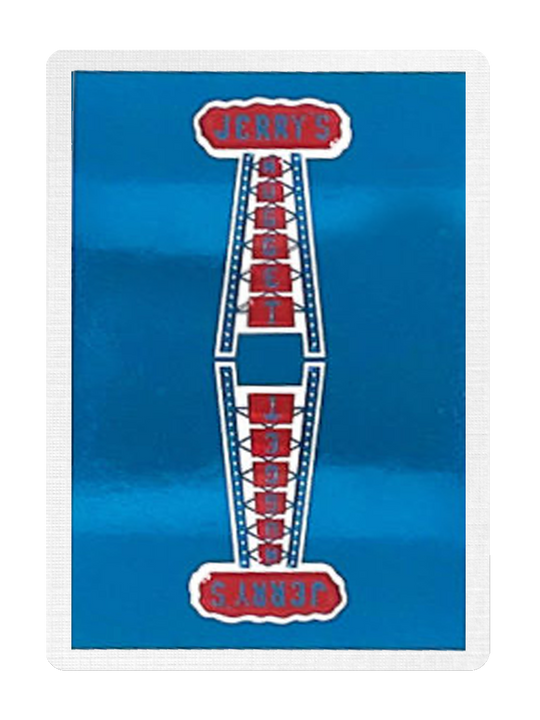 JERRY'S NUGGETS Playing Cards - Luxury Foil Edition (Blue) playing cards
