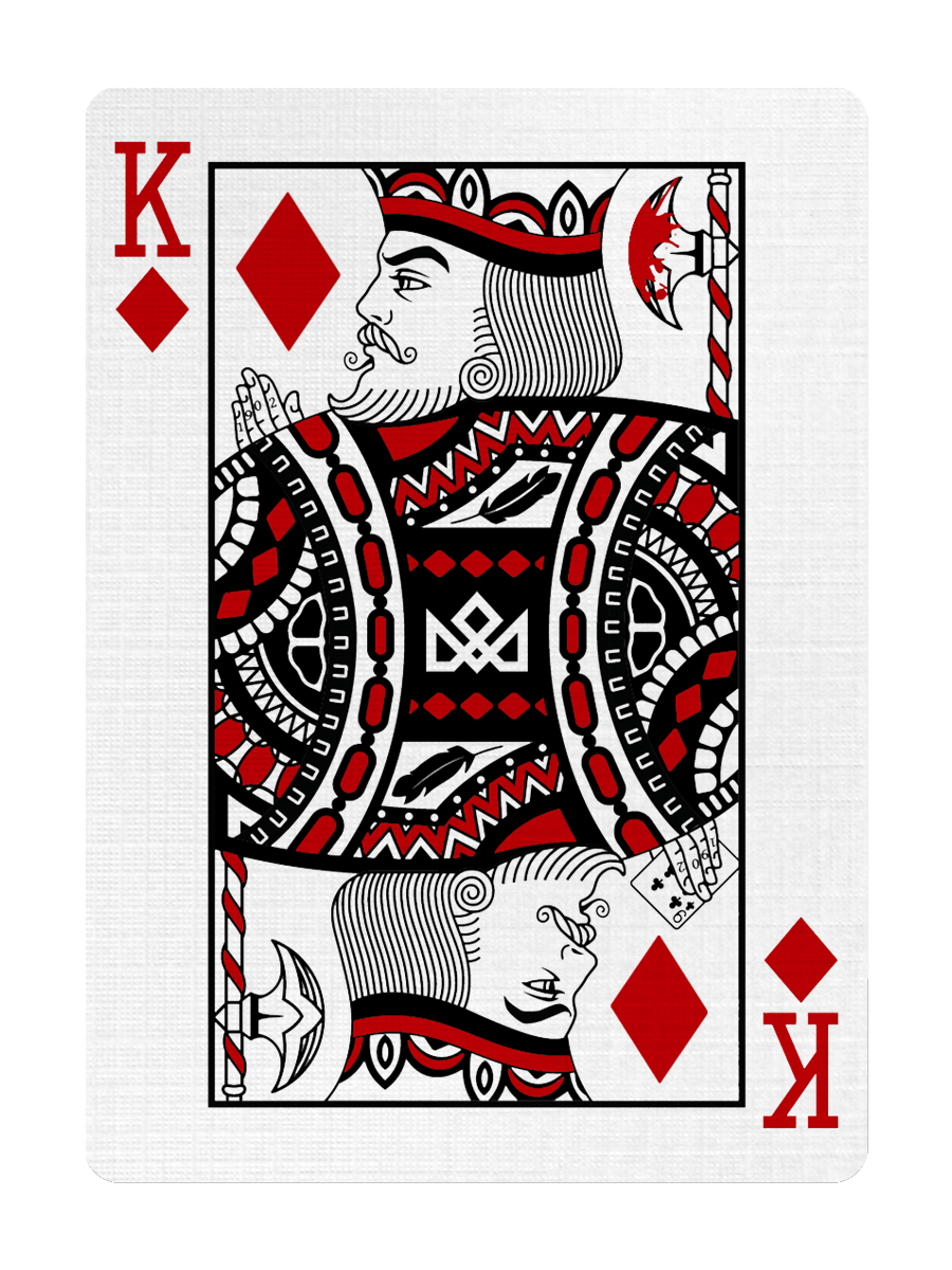 MADISON 52 Entry - ARTIFICE KING of DIAMONDS - Signed by Madison