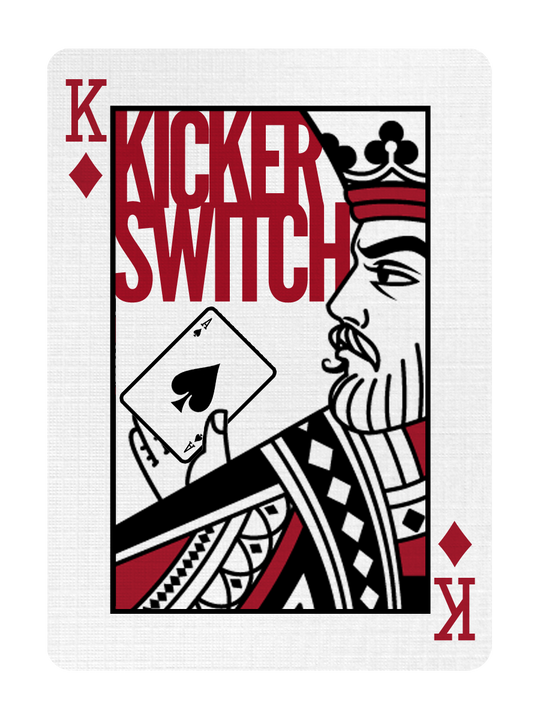 The KICKER SWITCH Workshop playing cards