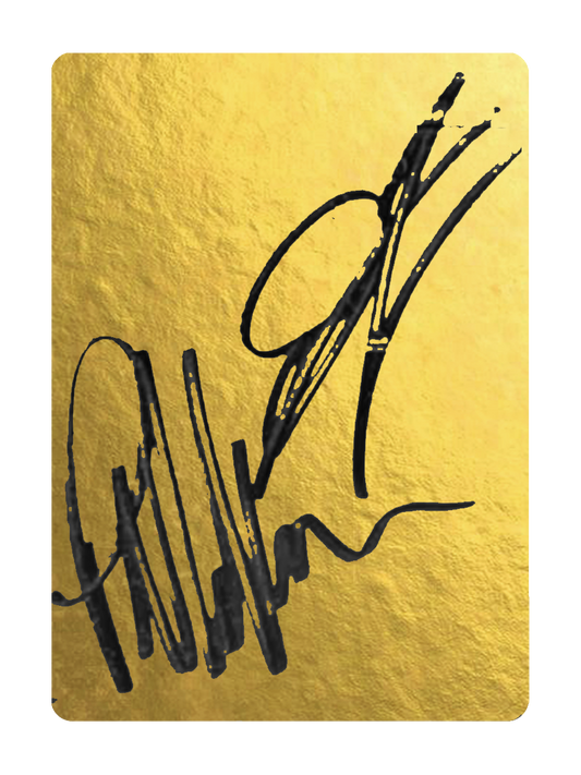 MADISON x MCKINNON KINGS Gold Playing Cards Signed by Madison & McKinnon