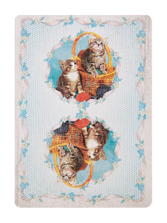 MADISON KITTENS Playing Cards ( BLUE ) playing cards — view 2