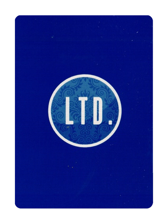 LTD (Blue) Playing Cards by PETE McKINNON playing cards