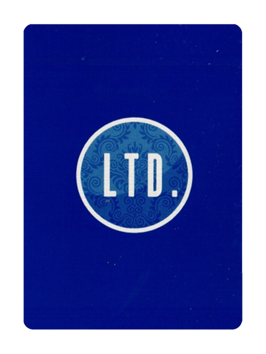 LTD (Blue) Playing Cards by PETE McKINNON
