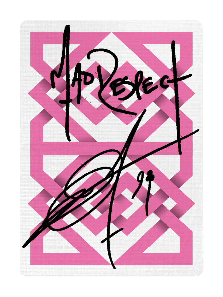 The MAD DECK Playing Cards - PINK