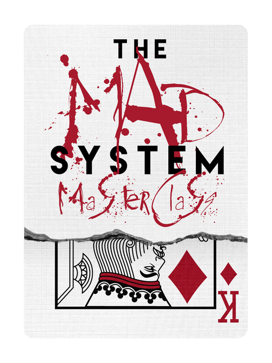 The MAD System Masterclass playing cards