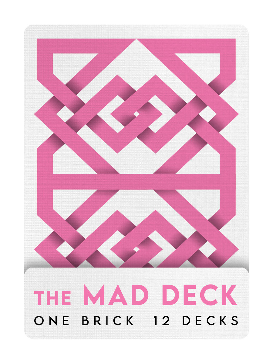 The MAD DECK Playing Cards - PINK