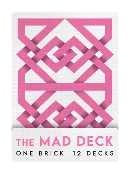 The MAD DECK Playing Cards - PINK