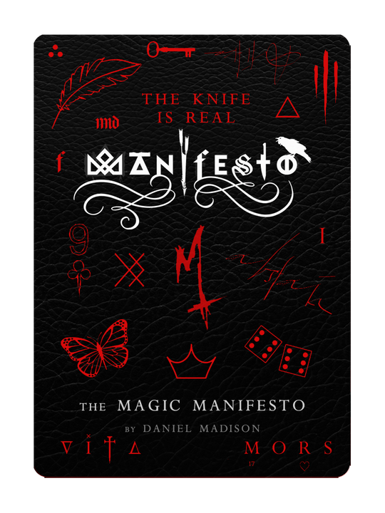 The MAGIC MANIFESTO - Book and Playing Cards TATTOO Edition (Limited to 10) playing cards