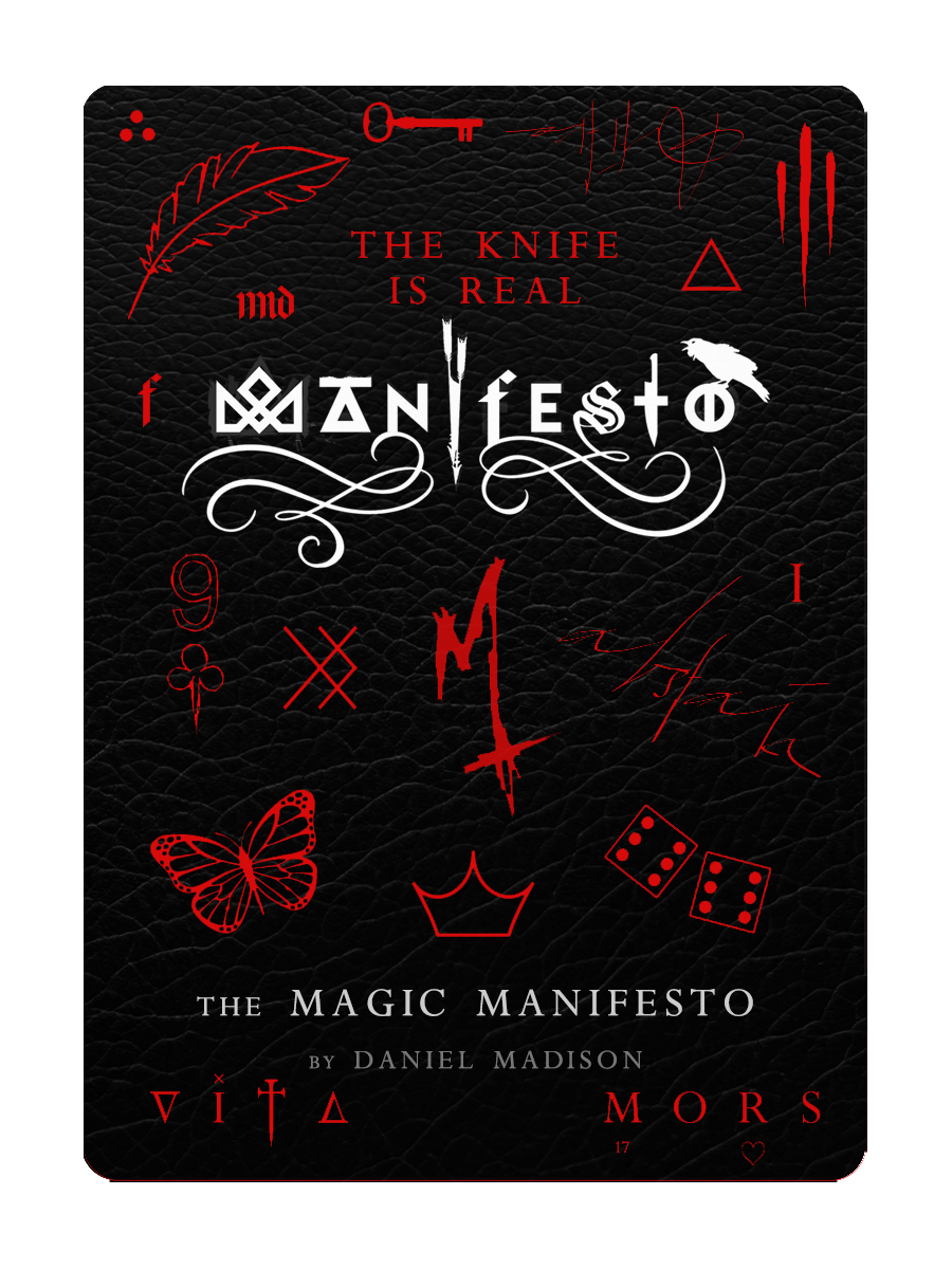 The MAGIC MANIFESTO TATTOO EDITION Book (Plus MASTERS Playing Cards) Limited to 10