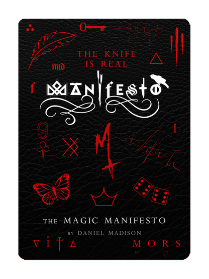 The MAGIC MANIFESTO TATTOO EDITION Book (Plus MASTERS Playing Cards) Limited to 10