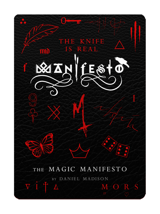 The MAGIC MANIFESTO TATTOO EDITION Book (Plus MASTERS Playing Cards) Limited to 10