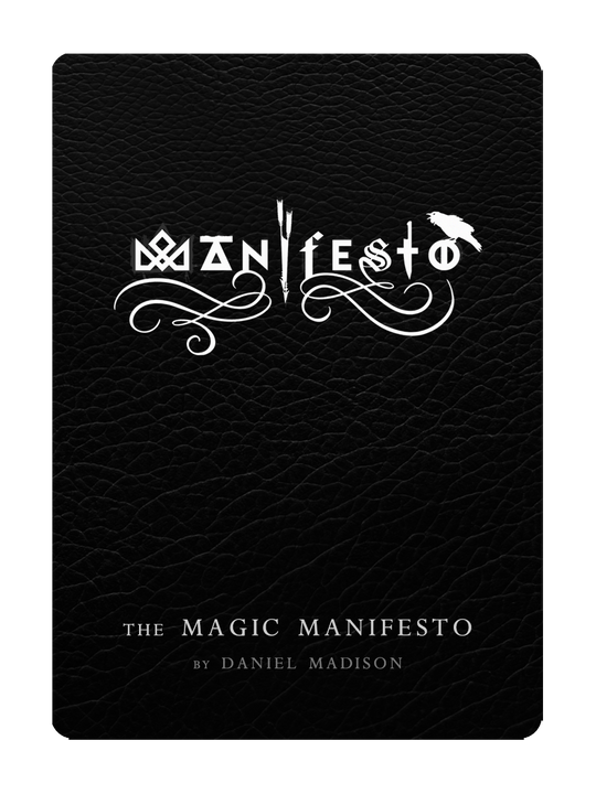 The MAGIC MANIFESTO eBook and MADISON MASTERS Playing Cards playing cards