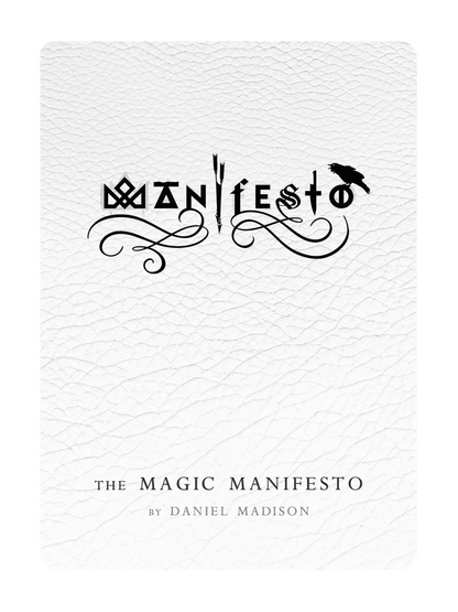 PRE-ORDER - The MAGIC MANIFESTO Book (Plus MASTERS Playing Cards)