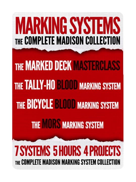 The COMPLETE MARKING SYSTEM Collection playing cards