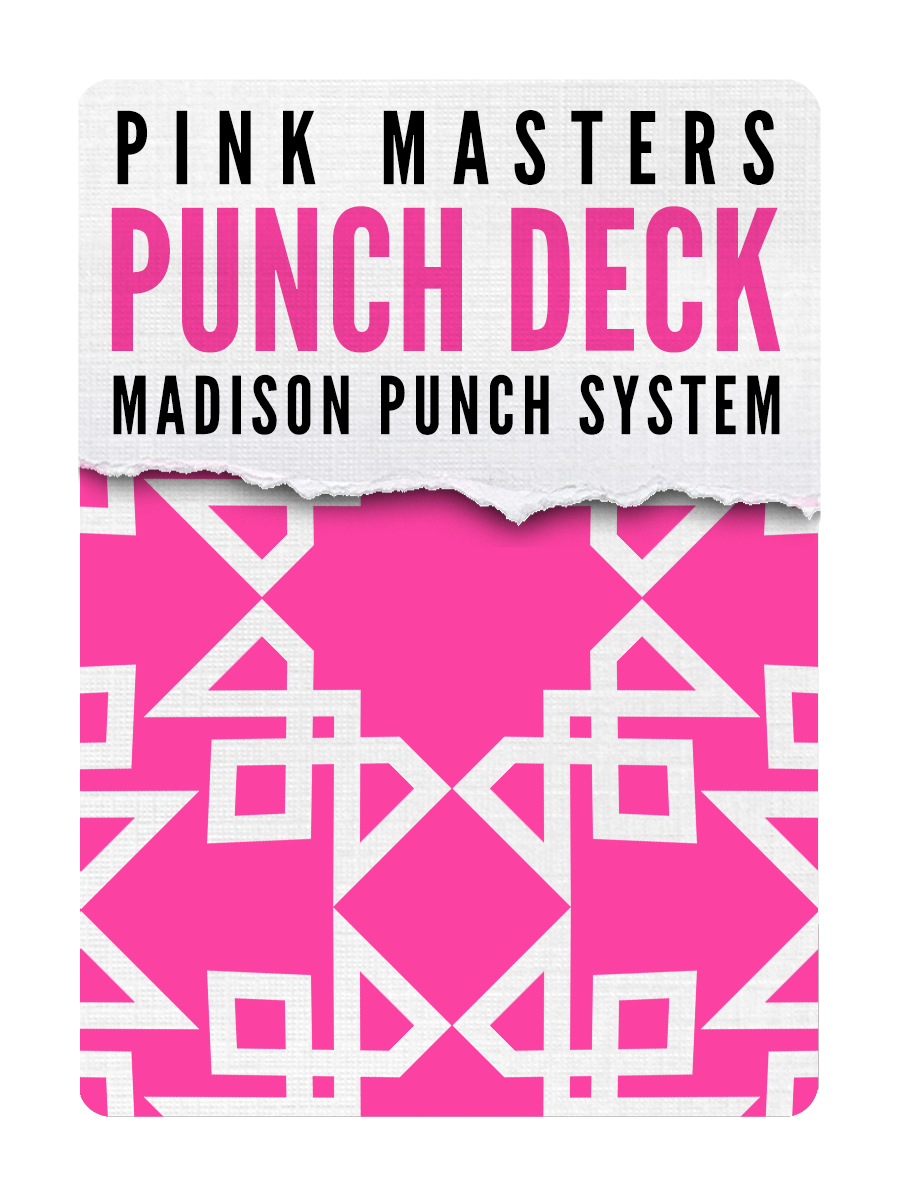 MASTERS Playing Cards - PINK