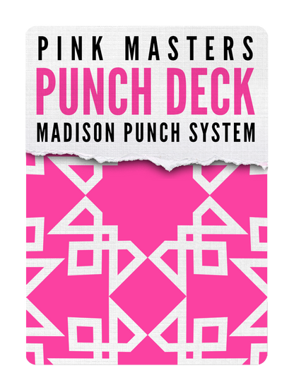 MASTERS Playing Cards - PINK
