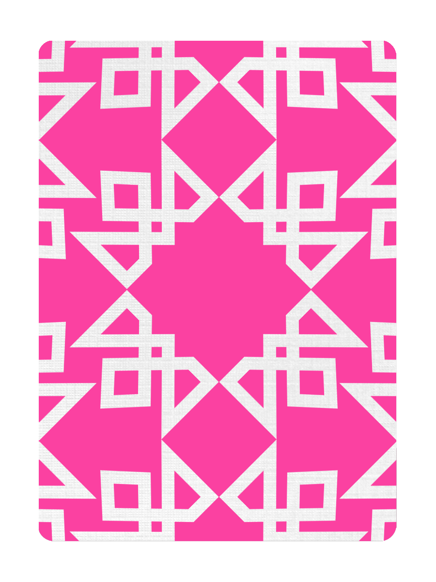 MASTERS Playing Cards - PINK