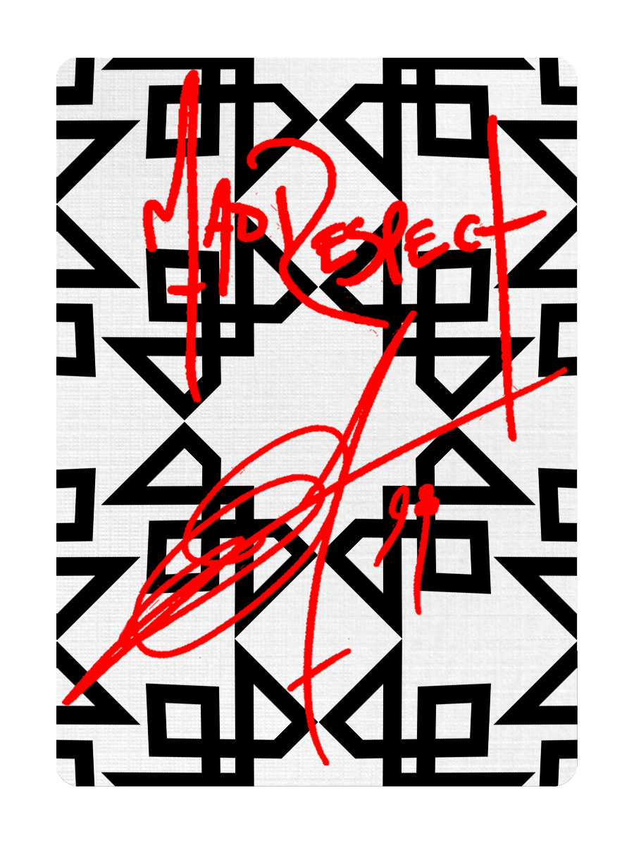 MADISON MASTERS Playing Cards - SIGNED