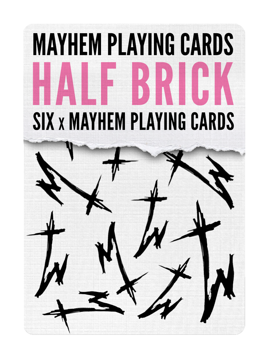 MAYHEM Playing Cards // The MADISON System