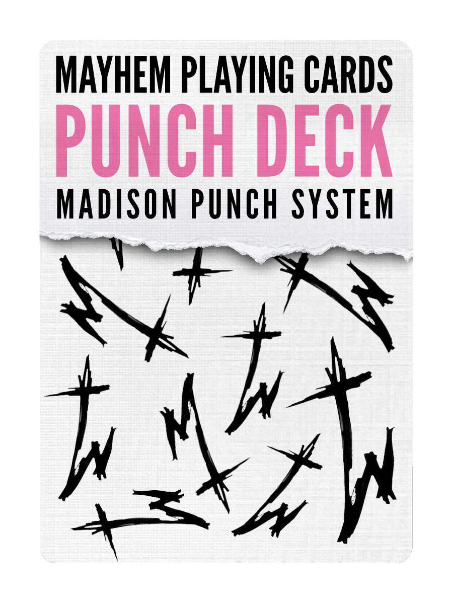 MAYHEM Playing Cards // The MADISON System