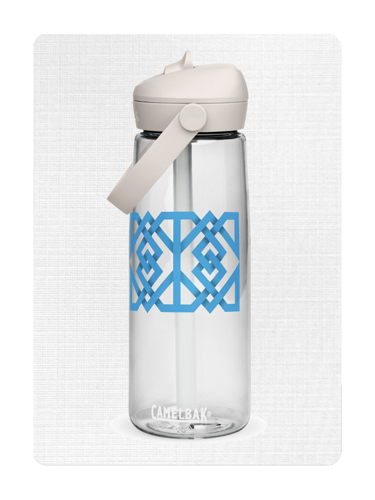 The MAD DECK Flip straw water bottle playing cards